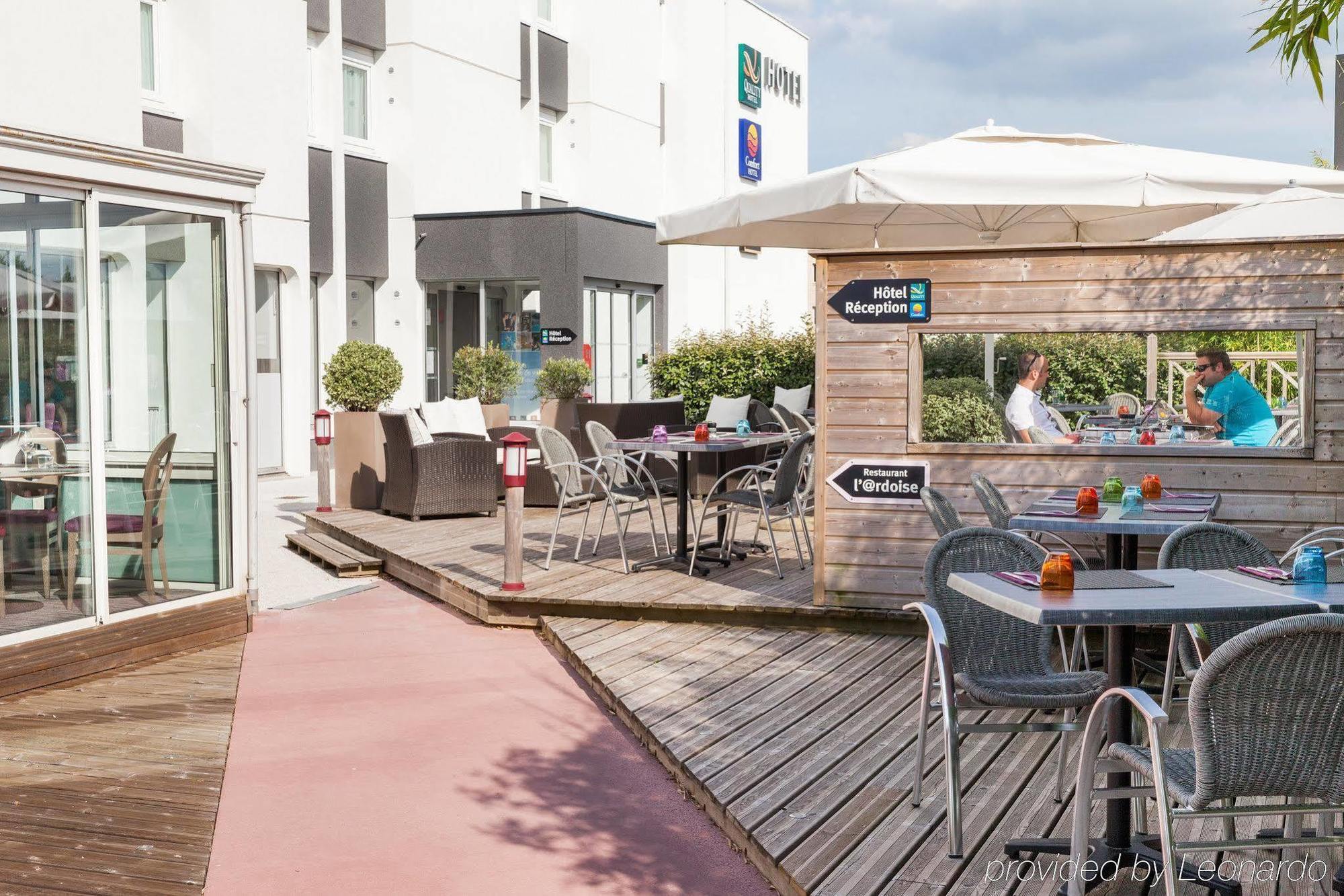 Quality Hotel Bordeaux Pessac Градинян Екстериор снимка